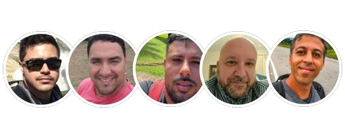 Rostos dos Alunos Satisfeitos